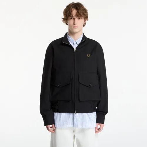 Giacca Patch Pocket Funnel Neck Jkt XL - FRED PERRY - Modalova