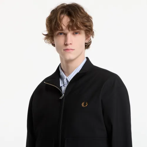 Giacca Patch Pocket Funnel Neck Jkt XL - FRED PERRY - Modalova