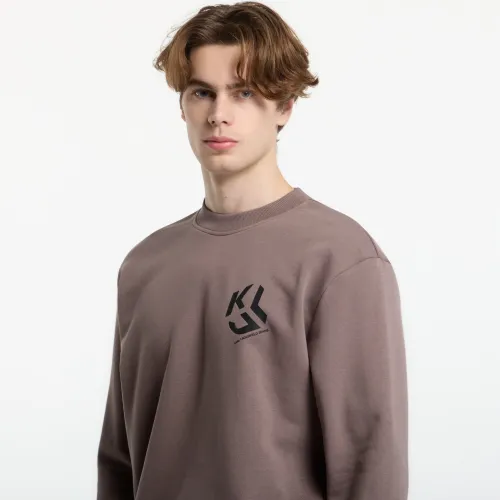 Felpa Reg Monogram Sweat XL - Karl Lagerfeld Jeans - Modalova