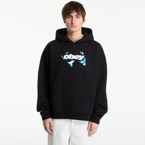 Felpa Obey Doves Extra Heavy Hood L - OBEY Clothing - Modalova