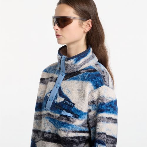 Felpa Helvetia™ II Printed Cropped Half Snap , M - Columbia - Modalova