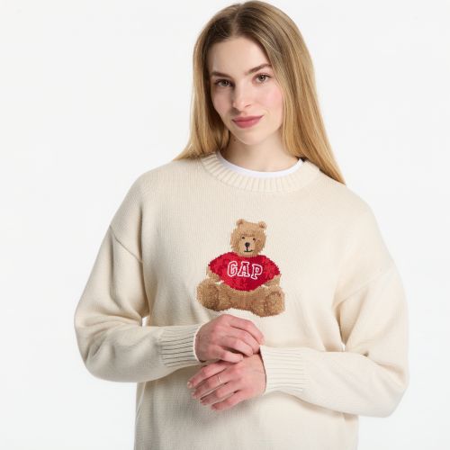 Maglione Oversized Cotton Brannan Bear Sweater M - GAP - Modalova