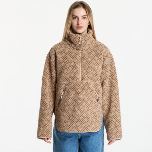 Giacca Teddy Half Zip Jacket S - Tommy Hilfiger - Modalova