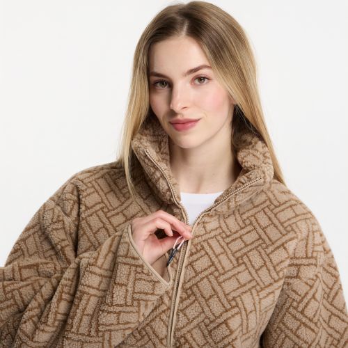 Giacca Teddy Half Zip Jacket S - Tommy Hilfiger - Modalova