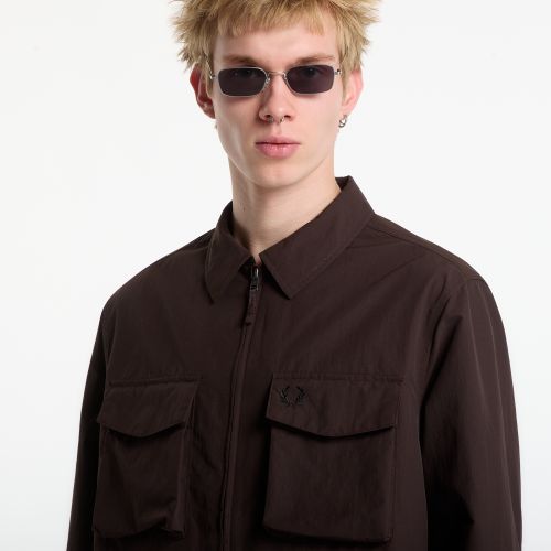 Camicia Ripstop Pocket Overshirt L - FRED PERRY - Modalova