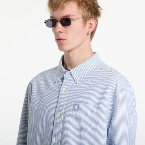Camicia Relaxed Striped Oxford Shirt M - FRED PERRY - Modalova