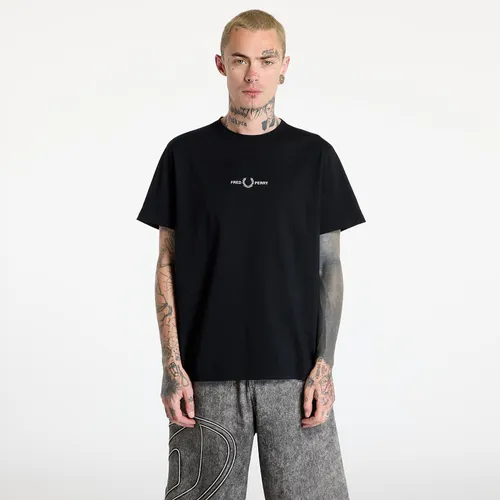 Maglietta Embroidered T-Shirt S - FRED PERRY - Modalova