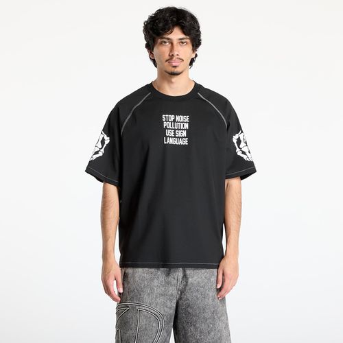 Maglietta Pollution Boxy Raglan S - PLEASURES - Modalova