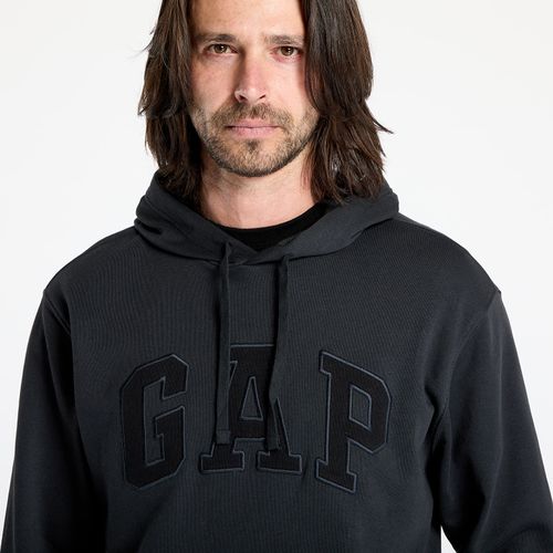 Felpa GAP Logo Hoodie Black L - GAP - Modalova