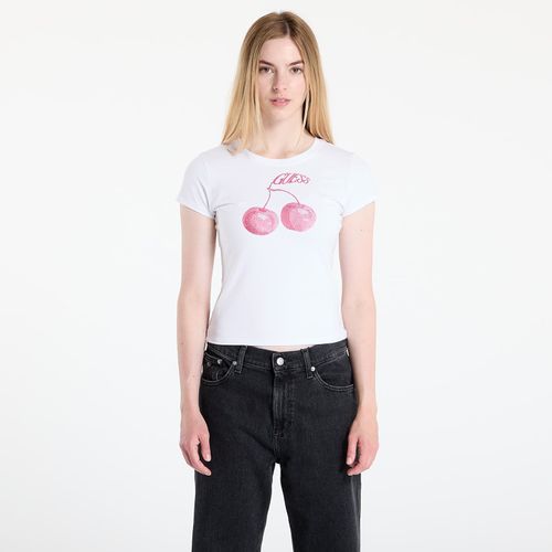 Maglietta Ss Wavy Cherry Logo R5 Tee M - GUESS - Modalova