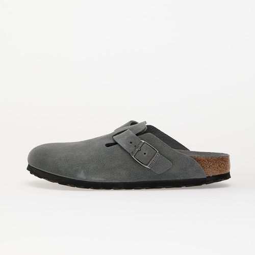 Boston Soft Footbed Suede Leather 37 - Birkenstock - Modalova