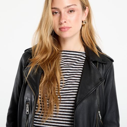 Giacca Balfern Leather Biker Jacket 6 - AllSaints - Modalova
