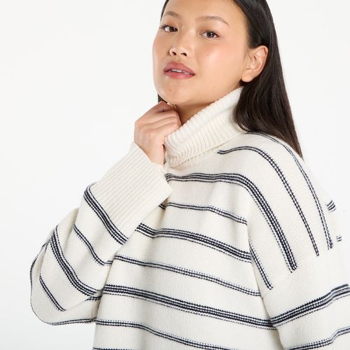 Maglione Sakeiku Stripe Turtleneck M - Samsøe Samsøe - Modalova