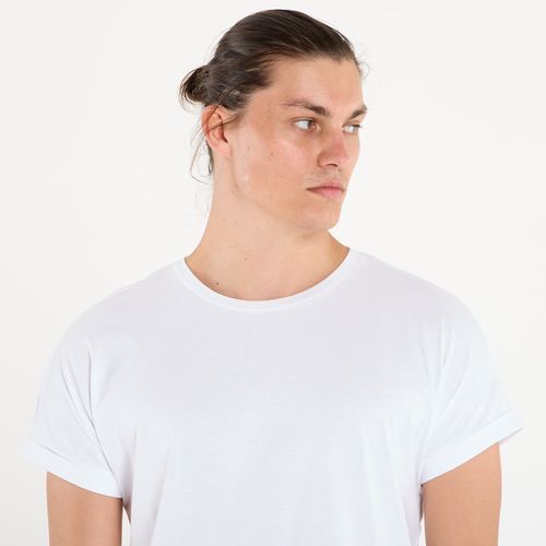 Maglietta Asymetric Long Tee M - Urban Classics - Modalova