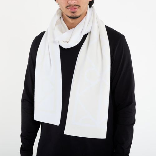 Sciarpa Emblem Aop Jcq Fine Scarf Universal - Calvin Klein - Modalova