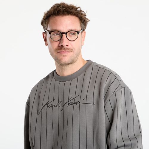 Felpa Autograph Pinstripe Sweat Os Crewneck S - Karl Kani - Modalova