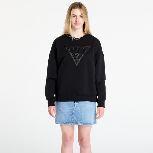Felpa Ls Triangle Glitter Sweatshirt M - GUESS - Modalova