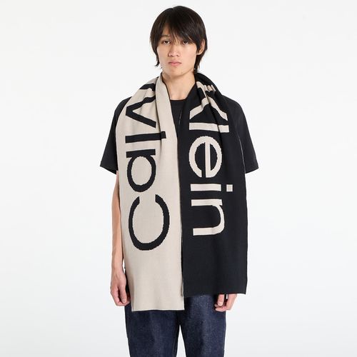 Sciarpa Bold Logo 2-Tone Wool Scarf Universal - Calvin Klein - Modalova