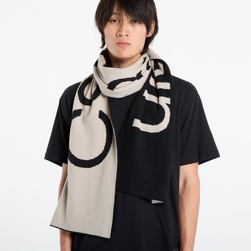 Sciarpa Bold Logo 2-Tone Wool Scarf Universal - Calvin Klein - Modalova
