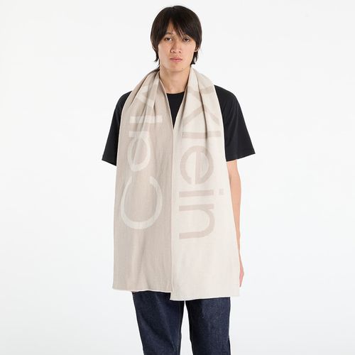 Sciarpa Bold Logo 2-Tone Wool Scarf Universal - Calvin Klein - Modalova