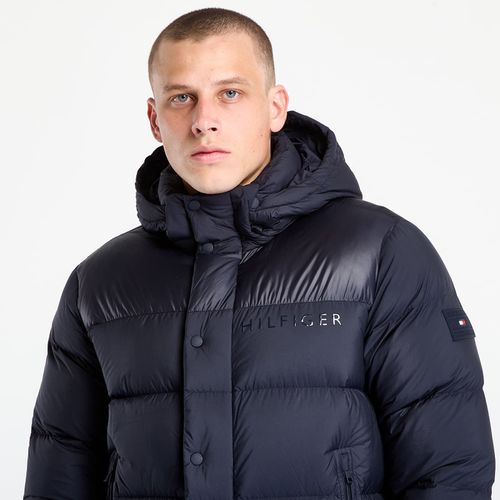 Giacca Mix Down Hooded Puffer M - Tommy Hilfiger - Modalova