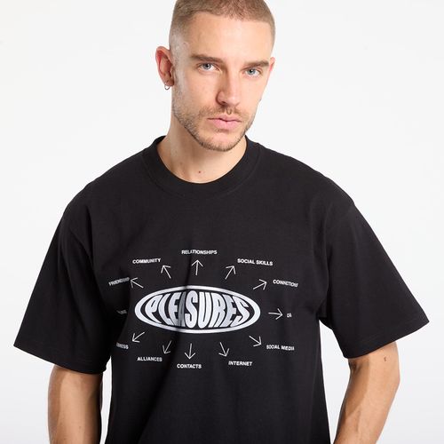 Maglietta Overview Logo T-Shirt M - PLEASURES - Modalova