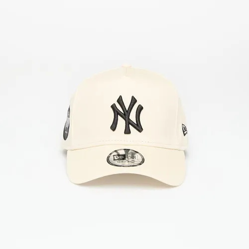 Tappo New York Yankees MLB Sidepatch 9FORTY E-Frame Adjustable Cap Light Beige Universal - New Era - Modalova