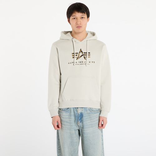 Felpa Basic Hoodie BL Effect Print L - Alpha Industries - Modalova