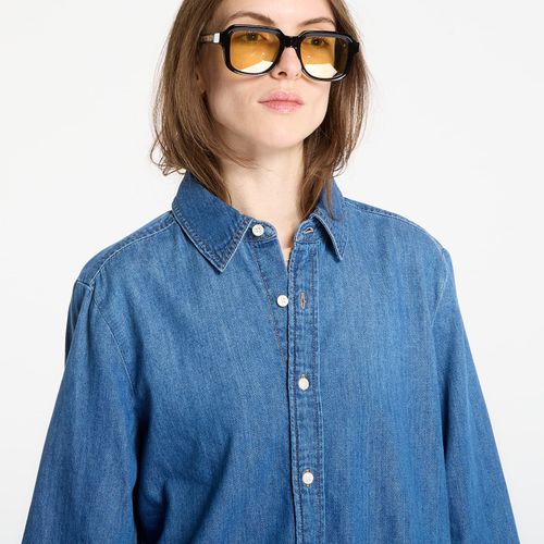 Camicia Jeans Cropped Ls Shirt S - Calvin Klein - Modalova