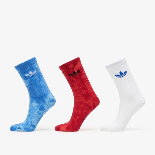 Adidas Tie Dye Crew Socks 3 Pairs / / - M - adidas Originals - Modalova
