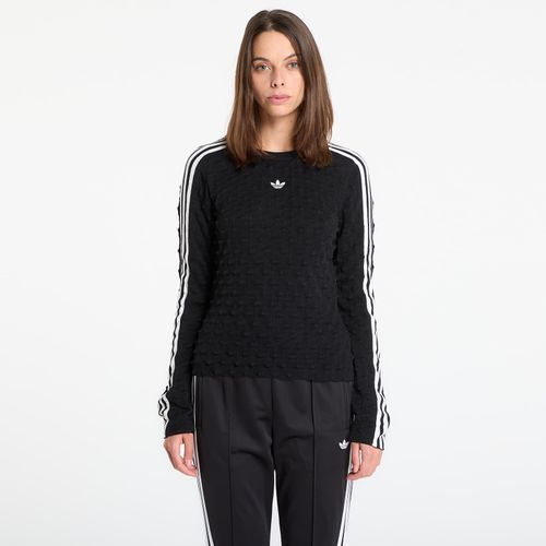 Maglietta adidas Slim Solid Spike Knit Sweatshirt L - adidas Originals - Modalova