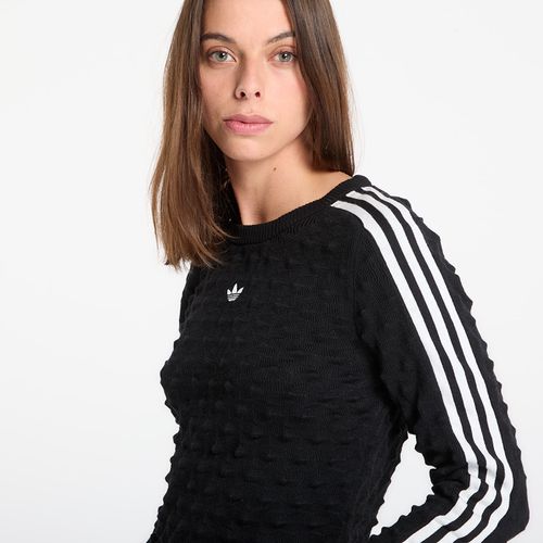 Maglietta adidas Slim Solid Spike Knit Sweatshirt L - adidas Originals - Modalova
