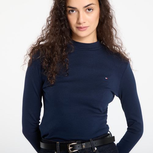 Maglietta Slim Cody Mock-Neck Ls XS - Tommy Hilfiger - Modalova