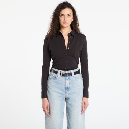 Maglietta 1985 Slim Pique Btn Down Ls XL - Tommy Hilfiger - Modalova