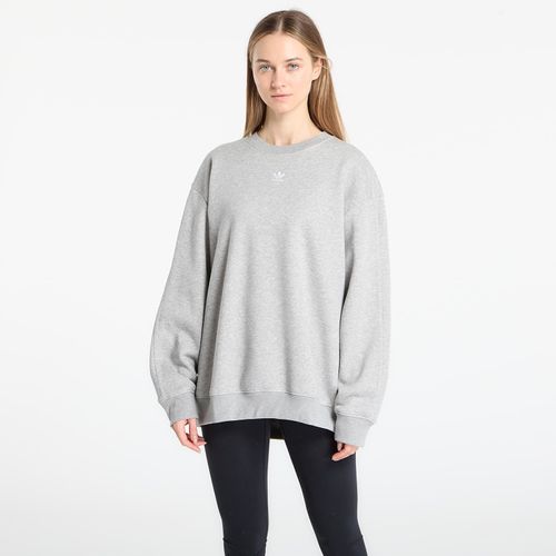 Felpa adidas Essentials Fleece Long Oversized Crew Sweatshirt L - adidas Originals - Modalova