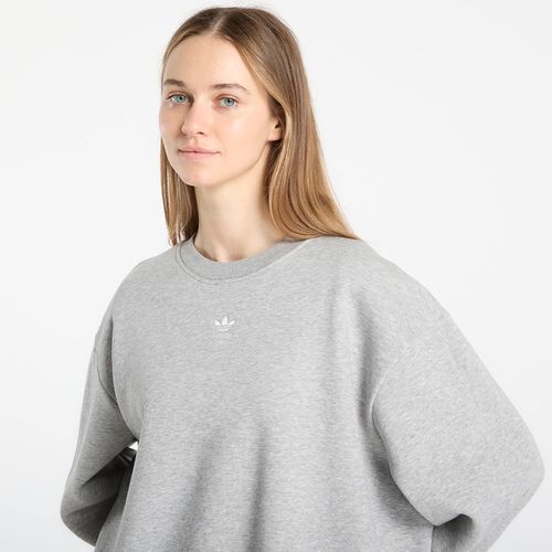Felpa adidas Essentials Fleece Long Oversized Crew Sweatshirt L - adidas Originals - Modalova