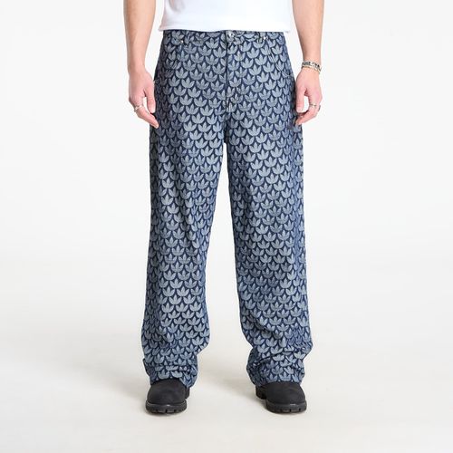 Pantaloni adidas Denim Loose Monogram Pants 34 - adidas Originals - Modalova