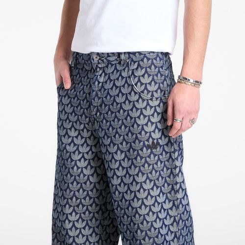 Pantaloni adidas Denim Loose Monogram Pants 34 - adidas Originals - Modalova