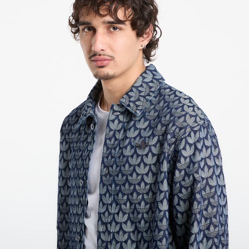 Maglietta adidas Denim Monogram Shirt M - adidas Originals - Modalova