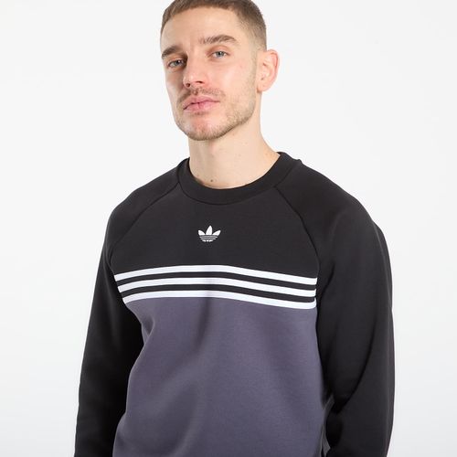 Felpa adidas Chest Stripes Crewneck Sweatshirt / S - adidas Originals - Modalova