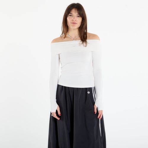 Maglietta adidas Off-Shoulder Long Sleeve Long-Sleeve Top S - adidas Originals - Modalova