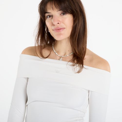 Maglietta adidas Off-Shoulder Long Sleeve Long-Sleeve Top S - adidas Originals - Modalova