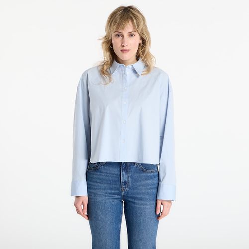 Camicia Jeans Solid Boxy Cropped Shirt M - Calvin Klein - Modalova