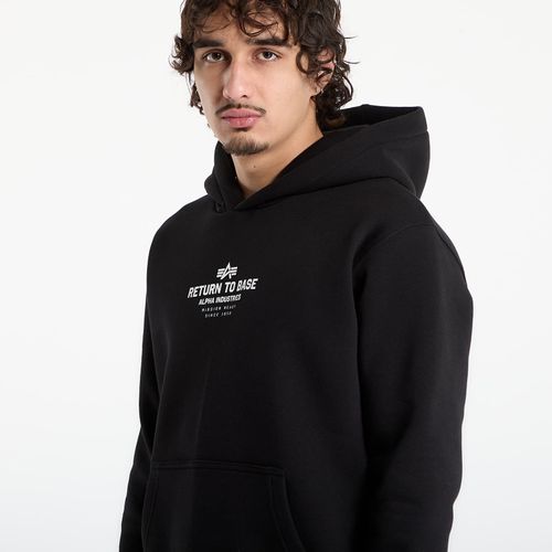 Felpa Alpha Industries Return To Base Hoodie M - Alpha Industries off - Modalova