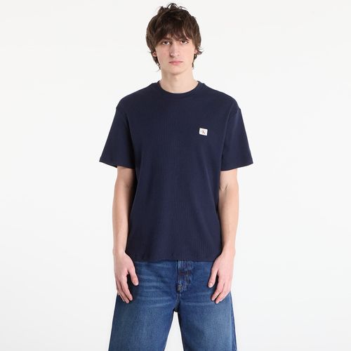 Maglietta Jeans Ss Waffle Badge Crew Tee S - Calvin Klein - Modalova
