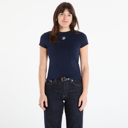 Maglietta Script Slim Ss Tee M - Tommy Hilfiger - Modalova
