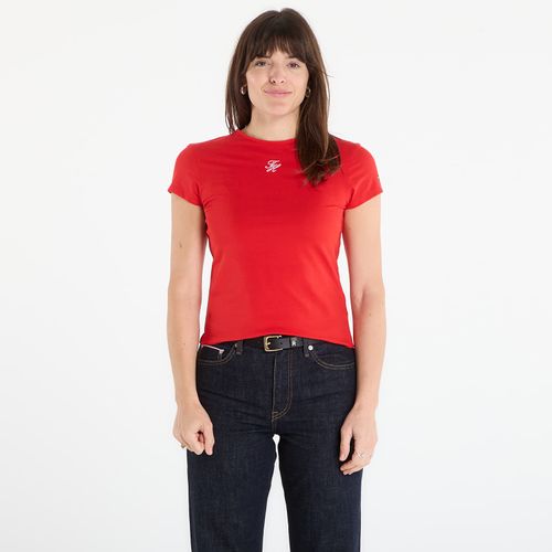 Maglietta Script Slim Ss Tee M - Tommy Hilfiger - Modalova