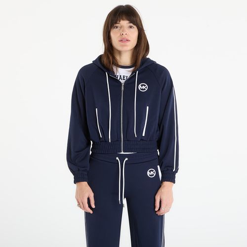 Felpa Contrast Zip Front Track Jacket M - Michael Kors - Modalova