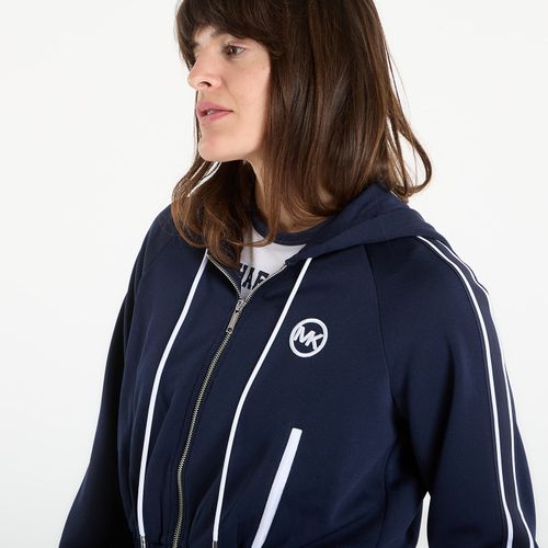 Felpa Contrast Zip Front Track Jacket M - Michael Kors - Modalova