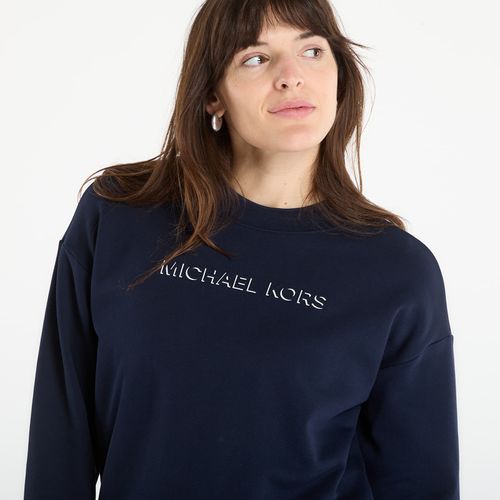 Felpa Mk Shdw Embssed Logo Crew S - Michael Kors - Modalova